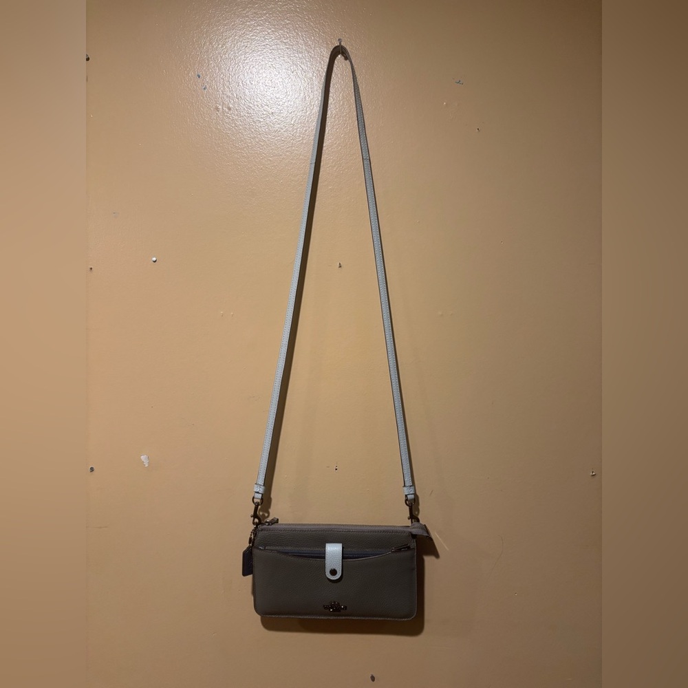 COACH CROSS BODY BAG WITH REMOVABLE WALLET